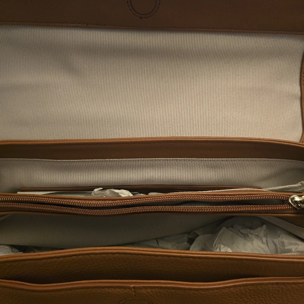 Radley London Brown Leather Shoulder Bag - Picture 5 of 13